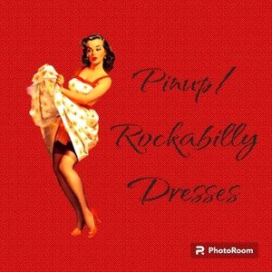 Pinup dresses and Vintage! SALE DRESSES $15-$20!! MAKE AN OFFER!!